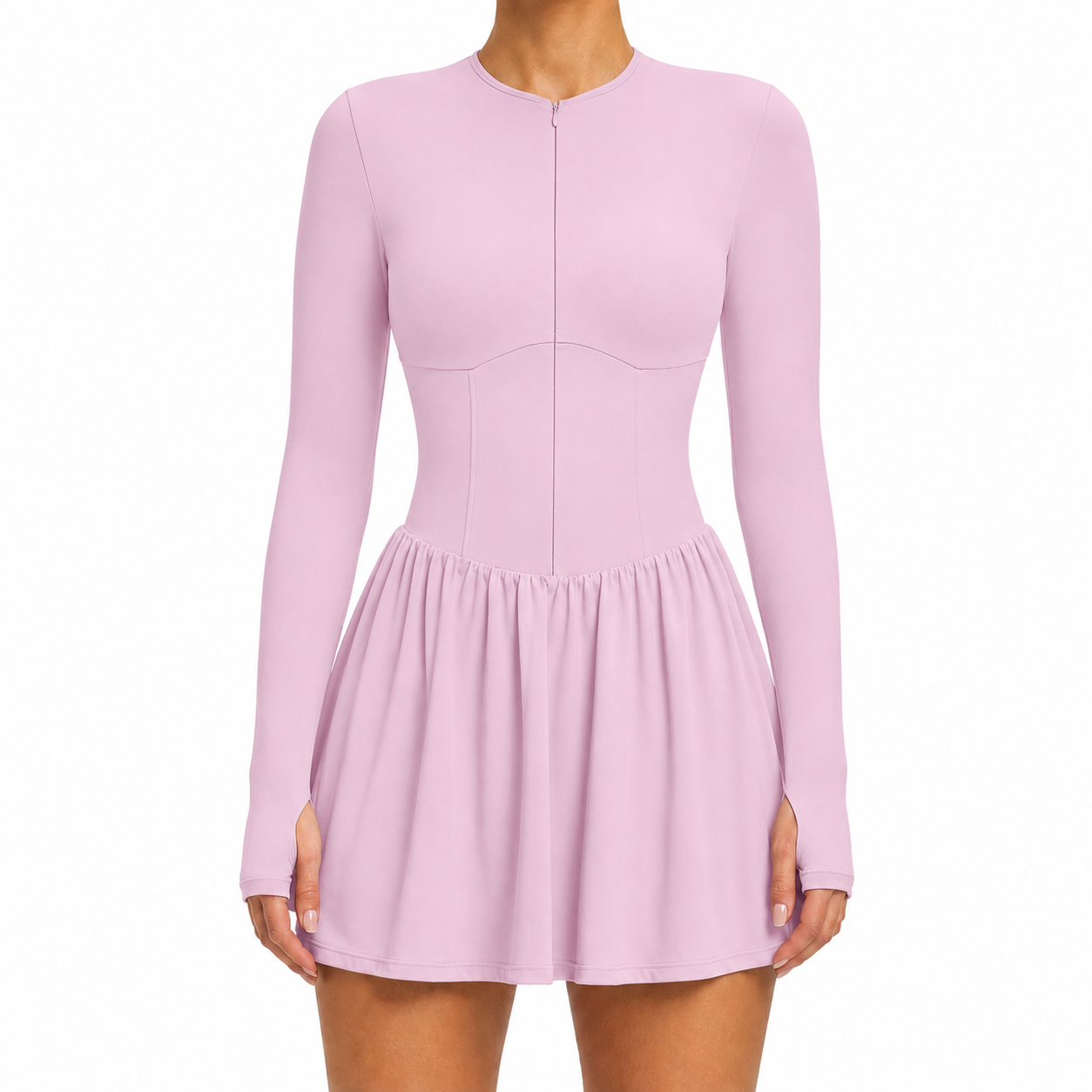OVYRE Contour Zip Dress