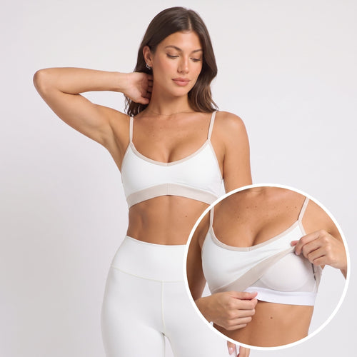 OVYRE Contrast Tank with Built-In Bra (VIP)