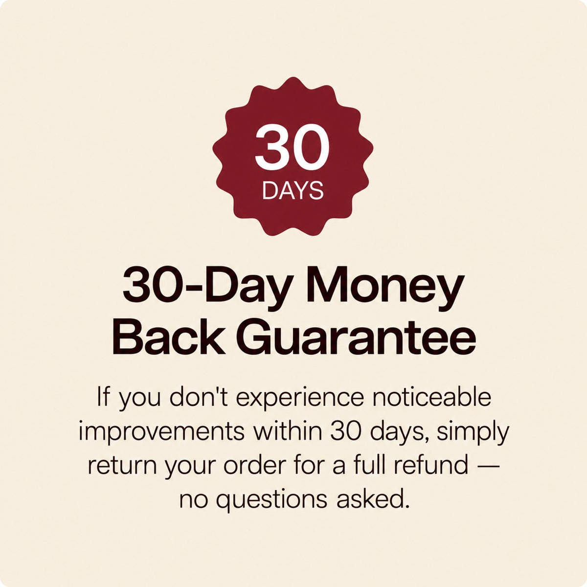 30-day money-back guarantee